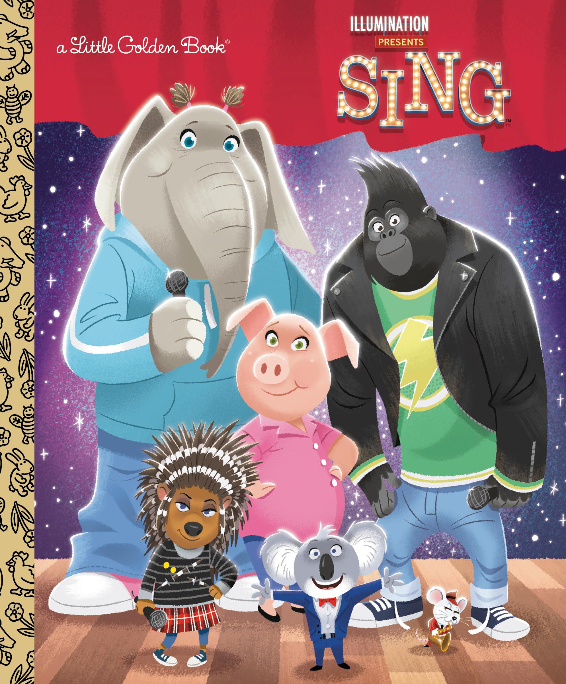 Illumination's Sing Little Golden Book | Amazon.com.br